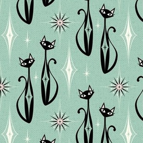 Starburst Diamond Cats - Mint