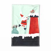 Santa Claus Tea Towel 