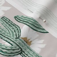 Saguaro Layered Floral - AZ Grey
