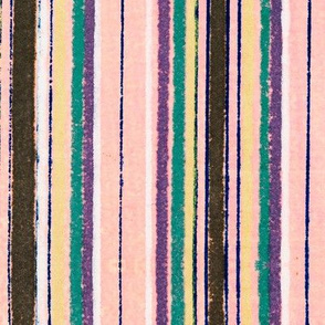 Crayola Pink Stripe – Queen of Fabric