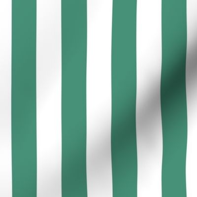 1 Inch Emerald Stripes