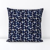 Indigo Mid Century Modern Scandinavian 