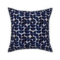 Indigo Mid Century Modern Scandinavian 