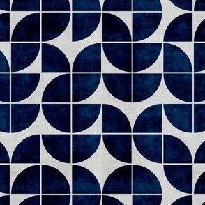 Indigo Mid Century Modern Scandinavian 