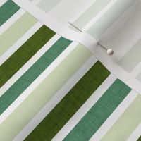 Green Linen Stripes