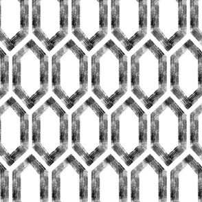 Ikat bw - large