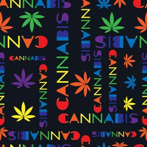 Cannabis leaves