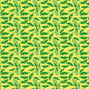 Banana leaves- Yellow- Small Scale