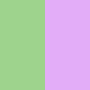 JP30 - Large - Basic Stripe in Lilac and Green