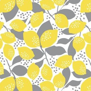 Lemons and Leaves - Illuminating and Ultimate Gray