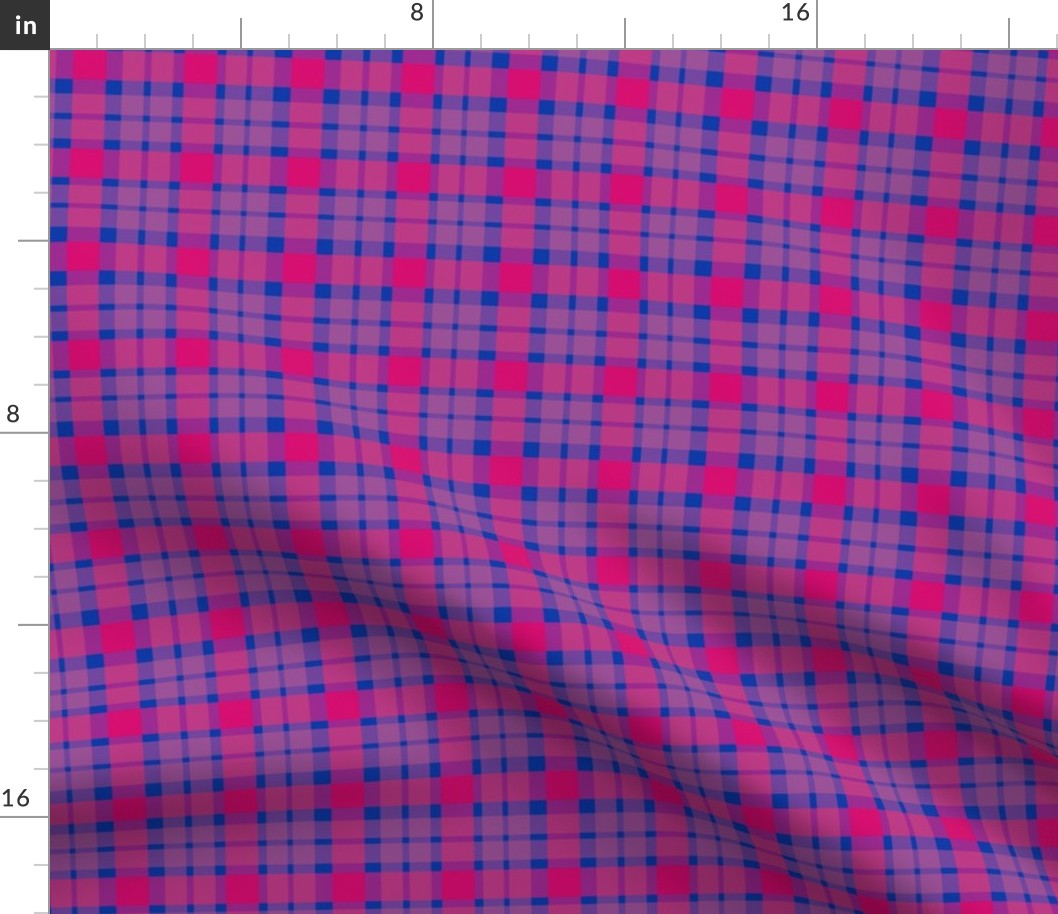 Rose's Plaid in Pink, Blue, and Purple
