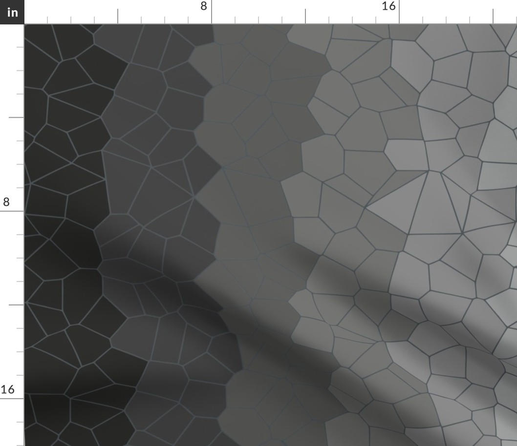 Black & White Voronoi