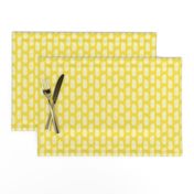  yellow and white pineapple fabric or wallpaper