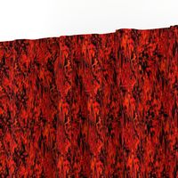 ZDB5 - Zigzag Digital Batik in Orange and Dark Brown