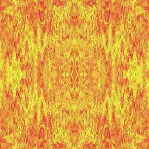 ZBD11  - Rococo Attitude in Orange and Yellow