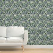 Salty  Sea Dragons - Large - Blue and Green