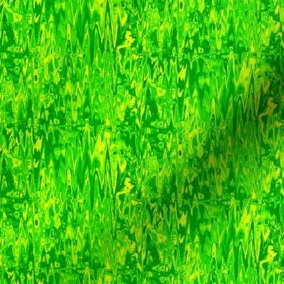 ZBD9  -  Zigzag  Digital Batik Texture  in Sunny Yellow and Jungle Green