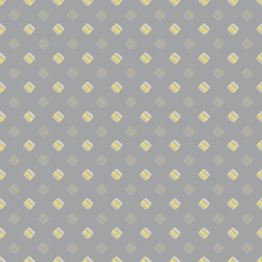 simple grey and yellow geometric by rysunki_malunki