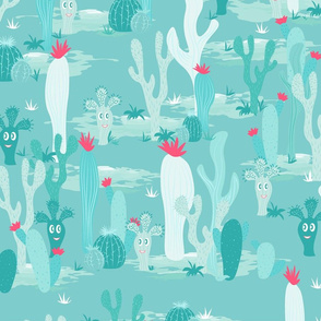 Kids cactus pattern