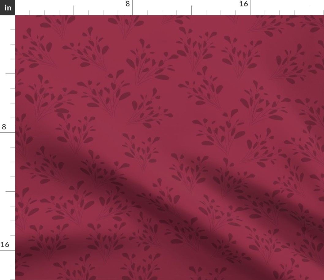 burgundy leaf coordinate