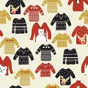 Christmas sweater pattern