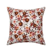 Riverlee Floral White 8" 