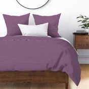 Mauve Pin Stripe Pattern Horizontal in Black