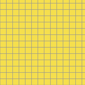 Grid Gray and Yellow