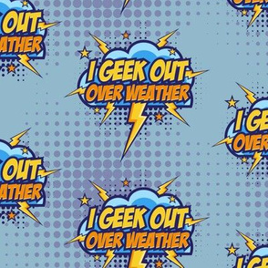 Weather Cloud Comic Book Kids