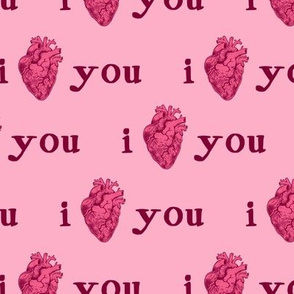 I (Anatomical) Heart You on Pink