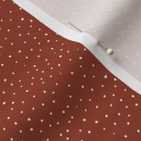 white dots coordinate - red earth