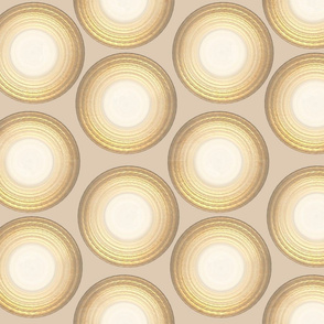Golden Spotlight Zen Tile