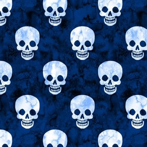  Happy Skulls Blue