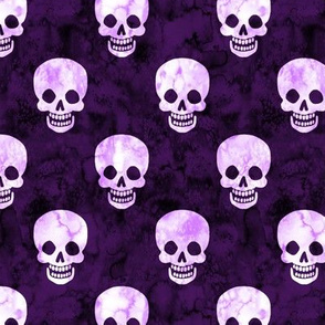  Happy Skulls Purple