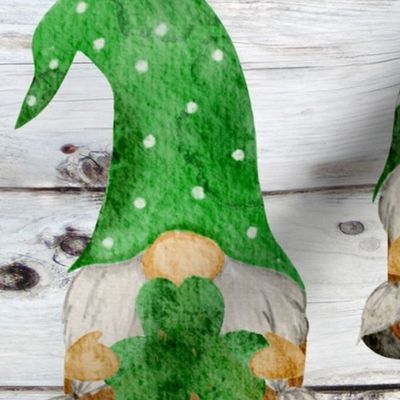 Irish Gnomes on Shiplap - large scale