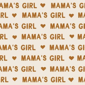 Mama's girl words - mother's day valentine's day