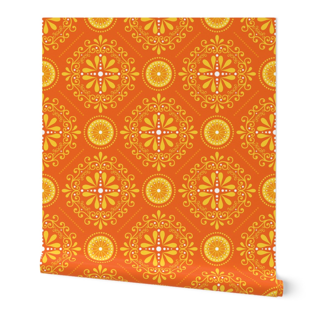 Solar Damask