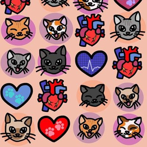 Cats and Hearts