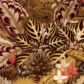 Jardin Eden (Crimson / Gold)