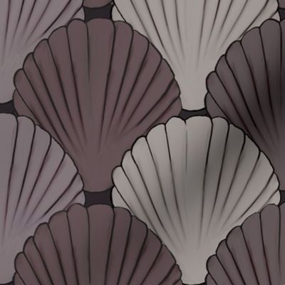 Shells in Taupe