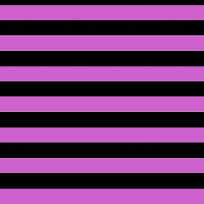 Awning Stripe Pattern Horizontal in Black