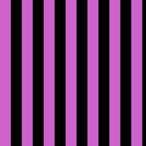 Awning Stripe Pattern Vertical in Black