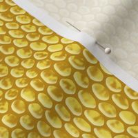 ★ REPTILE SKIN ★ Illuminating Yellow - Large Scale / Collection : Snake Scales – Punk Rock Animal Prints 4