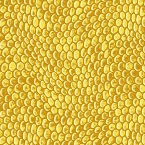 ★ REPTILE SKIN ★ Illuminating Yellow - Large Scale / Collection : Snake Scales – Punk Rock Animal Prints 4