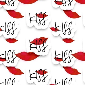 KISS MY GORGEOUS RED LIPS