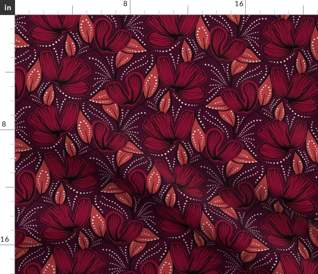 Crimson Hibiscus 