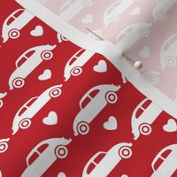 VW Beetle Love - Red - Small