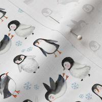 3" Winter Penguins