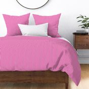 Magenta Bengal Stripe Pattern Vertical in White