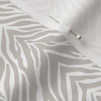 The minimalist zebra stripes animal print boho jungle theme nursery mist gray white